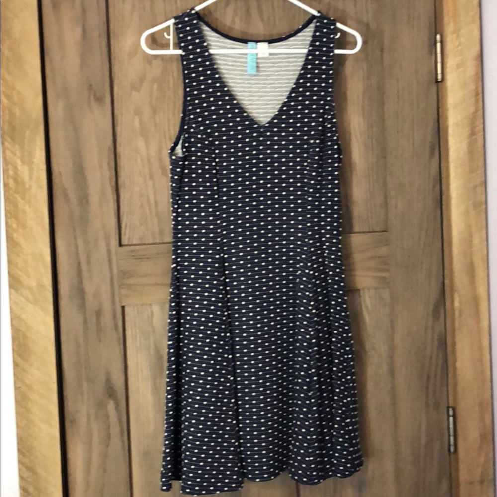 Fitted Polka Dot Dress